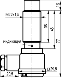 Габариты ISN ET6A-31N-10-LZ